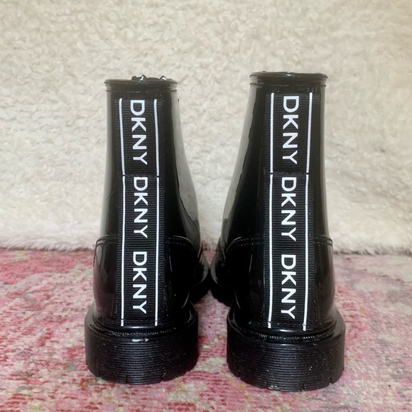 DKNY Tilly Combat Rain Boots - Picture 6 of 9